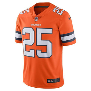 Chris Harris Jr Denver Broncos Nike Vapor Untouchable Color Rush Limited Player Jersey - Orange