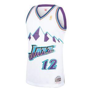 John Stockton #12 Utah Jazz 1996-97 Hardwood Classics Mens Swingman Jersey