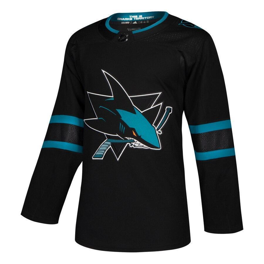 San Jose Sharks adidas Alternate Jersey - Black