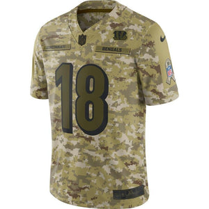 A.J. Green Cincinnati Bengals Nike Salute to Service Limited Jersey - Camo