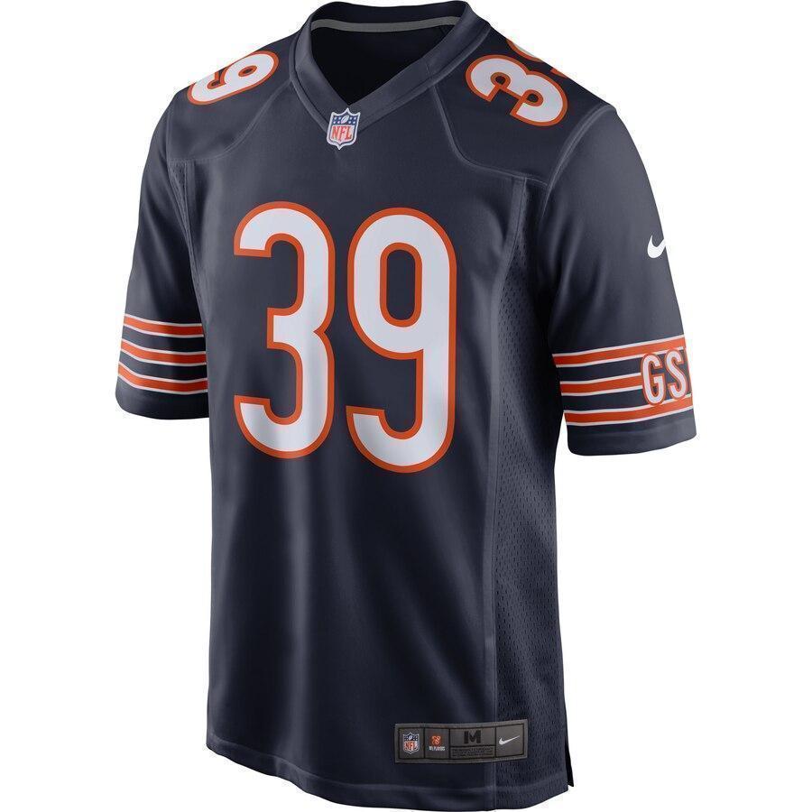 Eddie Jackson Chicago Bears Nike Player Game Jersey - Navy