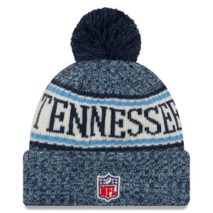 Tennessee Titans New Era 2019 Sideline Sport Knit Hat – Navy