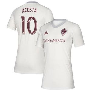 Kellyn Acosta Colorado Rapids 2019 Black Diamond Player Jersey - White