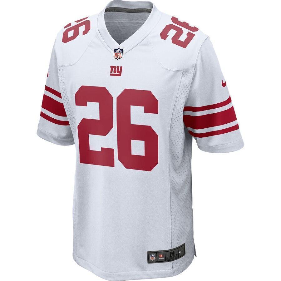 Saquon Barkley New York Giants Nike Game Jersey – White