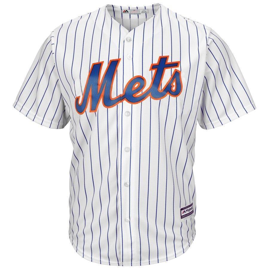 David Wright New York Mets Majestic Home Replica Cool Base Player Jersey - White/Royal