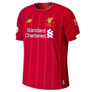 Virgil Van Dijk Liverpool New Balance Home Soccer Jersey 2019-20 Jersey – Red