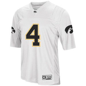 Iowa Hawkeyes Colosseum Football Jersey - White