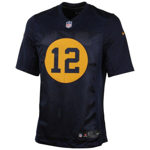 Aaron Rodgers Green Bay Packers Nike Elite Jersey - Navy Blue