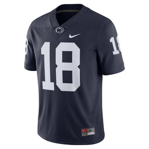 #18 Penn State Nittany Lions Nike Limited Football Jersey - Navy