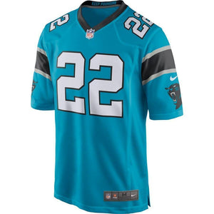 Christian McCaffrey Carolina Panthers Nike Game Jersey - Blue