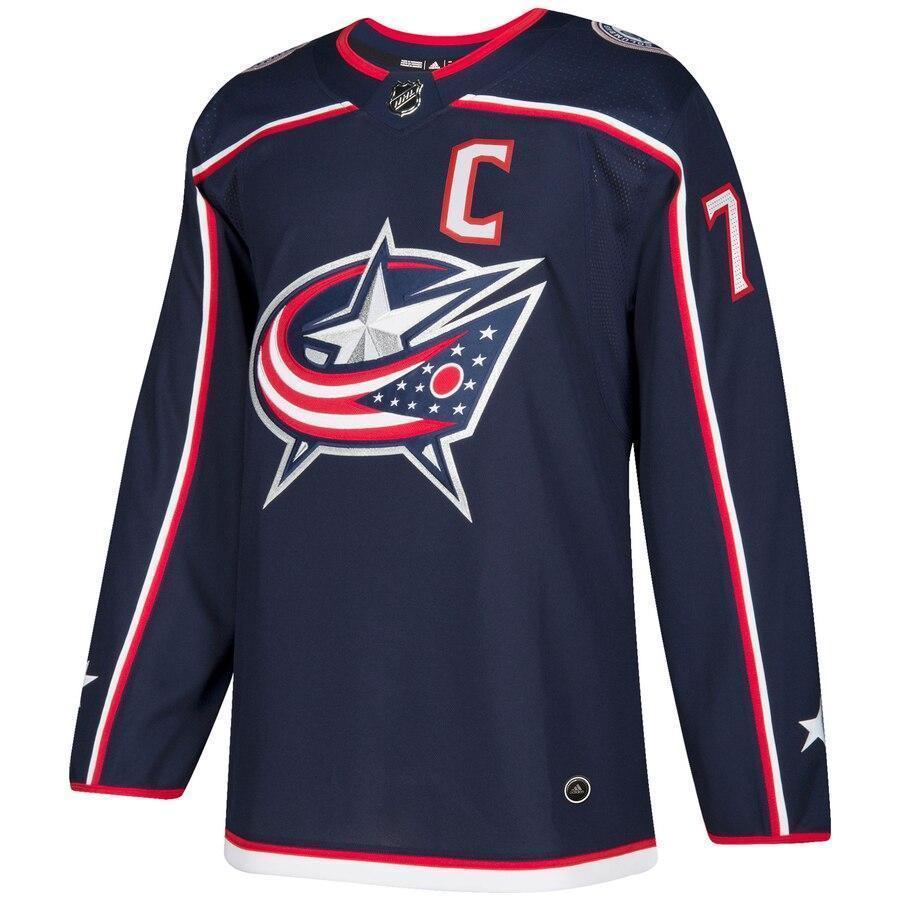 Nick Foligno Columbus Blue Jackets adidas Player Jersey - Navy