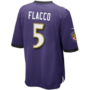 Joe Flacco Baltimore Ravens Nike Game Jersey - Purple