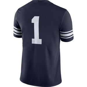 #1 BYU Cougars Nike Game Jersey - Navy