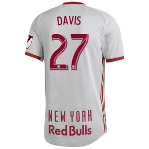 Sean Davis New York Red Bulls 2019 Primary Player Jersey – Gray