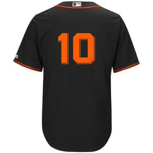 Evan Longoria San Francisco Giants Majestic Alternate Official Cool Base Replica Player Jersey - Black