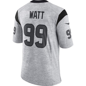 J.J. Watt Houston Texans Nike Gridiron Gray II Limited Jersey - Gray