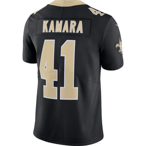 Alvin Kamara New Orleans Saints Nike 100th Season Vapor Limited Jersey - Black