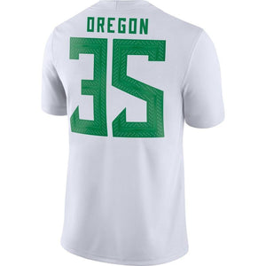 #35 Oregon Ducks Nike Game Jersey - White