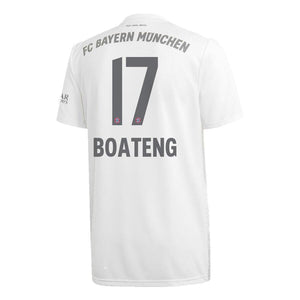 Jérôme Boateng Bayern Munich Away Soccer Jersey 2019-20 – White