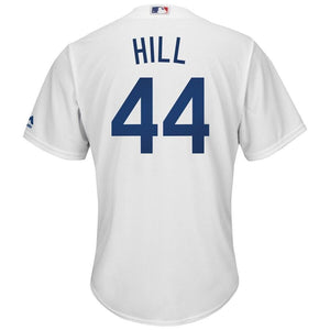 Rich Hill Los Angeles Dodgers Majestic Home Cool Base Replica Player Jersey - White