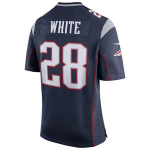 James White New England Patriots Nike Super Bowl LIII Bound Game Jersey - Navy