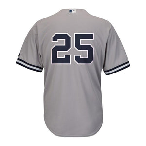 Gleyber Torres New York Yankees Majestic Road Official Cool Base Jersey - Gray