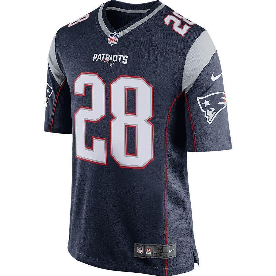 James White New England Patriots Nike Men's Game Jersey - Navy