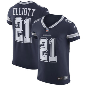 Ezekiel Elliott Dallas Cowboys Nike Vapor Untouchable Elite Jersey - Navy