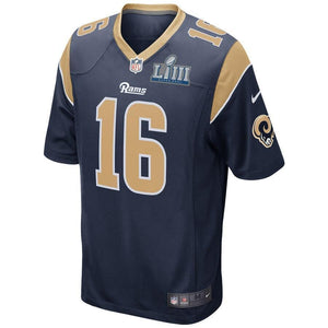 Jared Goff Los Angeles Rams Nike Super Bowl LIII Bound Game Jersey - Navy