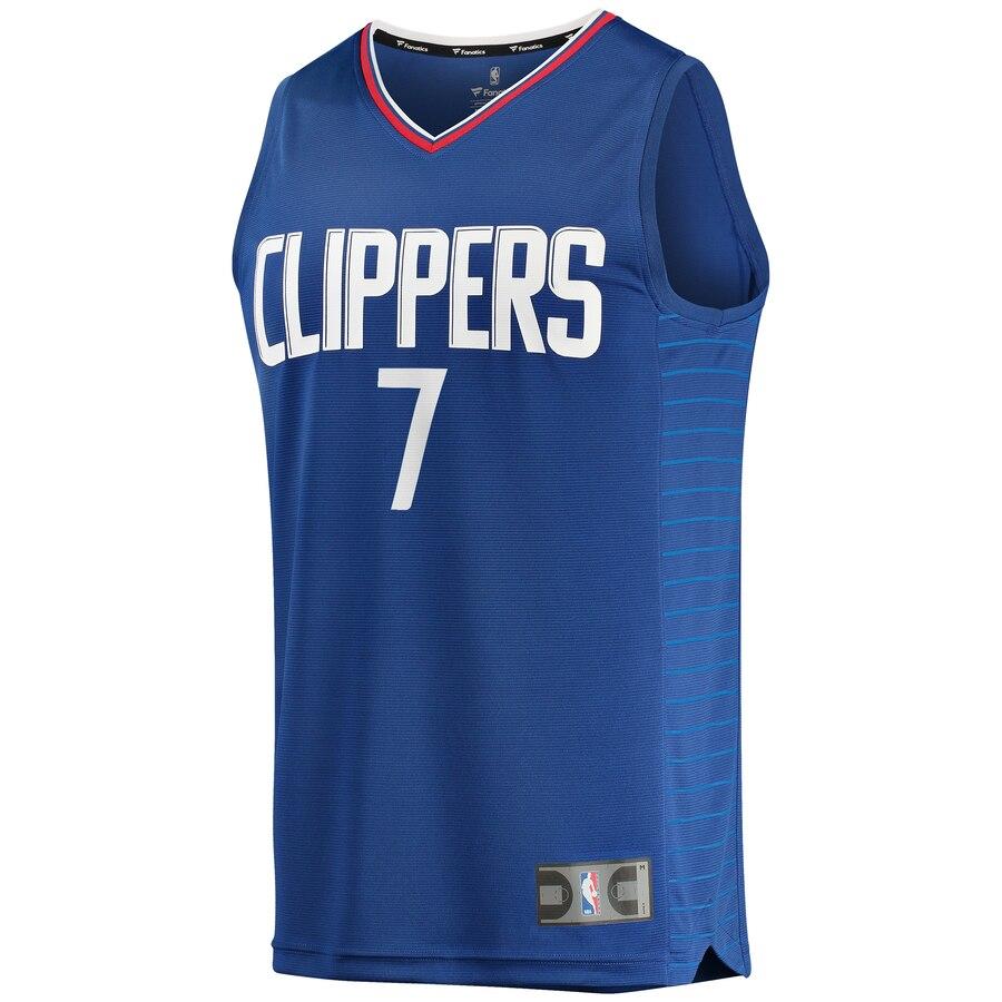 Amir Coffey LA Clippers Fanatics Branded Fast Break Replica Jersey Royal - Icon Edition