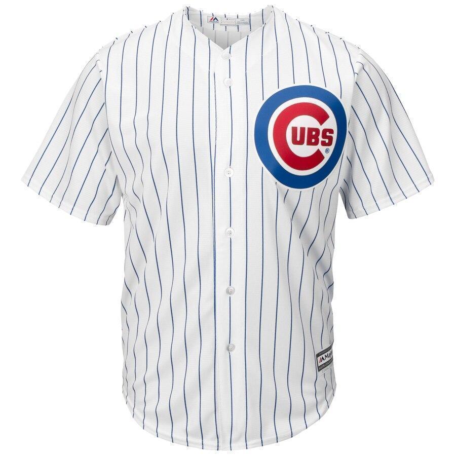 Joe Maddon Chicago Cubs Majestic Cool Base Player Jersey - White