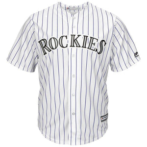 Tony Wolters Colorado Rockies Majestic Home Cool Base Player Jersey - White