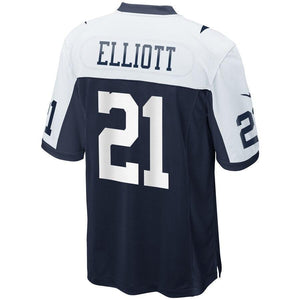 Ezekiel Elliott Dallas Cowboys Nike Alternate Game Jersey - Navy