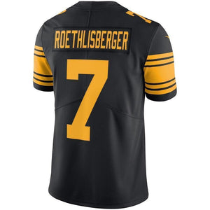 Ben Roethlisberger Pittsburgh Steelers Nike Vapor Untouchable Color Rush Limited Player Jersey - Black