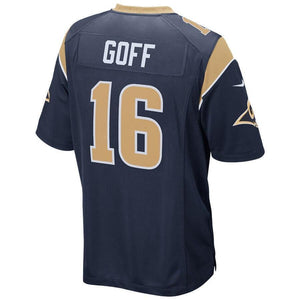 Jared Goff Los Angeles Rams Nike Super Bowl LIII Bound Game Jersey - Navy