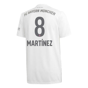 Javi Martínez Bayern Munich Away Soccer Jersey 2019-20 – White