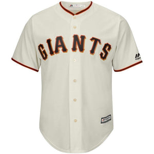 Evan Longoria San Francisco Giants Majestic Official Team Cool Base Player Jersey – Cream