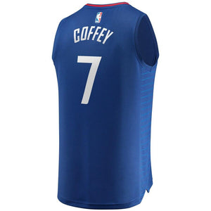 Amir Coffey LA Clippers Fanatics Branded Fast Break Replica Jersey Royal - Icon Edition