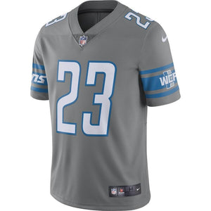 Darius Slay Jr Detroit Lions Nike Vapor Untouchable Color Rush Limited Player Jersey - Steel