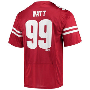 J.J. Watt Wisconsin Badgers Under Armour Replica Alumni Jersey - Red