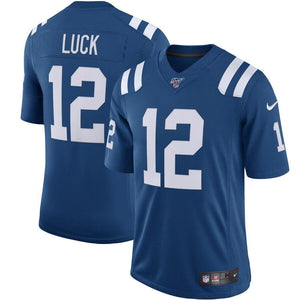 Andrew Luck Indianapolis Colts Nike NFL 100 Vapor Limited Jersey - Royal