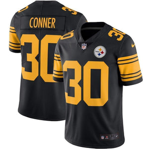 James Conner Pittsburgh Steelers Nike Color Rush Vapor Limited Jersey - Black