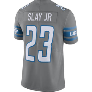 Darius Slay Jr Detroit Lions Nike Vapor Untouchable Color Rush Limited Player Jersey - Steel