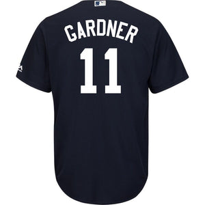 Brett Gardner New York Yankees Majestic Official Cool Base Player Jersey - Navy