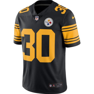 James Conner Pittsburgh Steelers Nike Color Rush Vapor Limited Jersey - Black