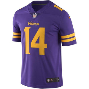 Stefon Diggs Minnesota Vikings Nike Vapor Untouchable Color Rush Limited Player Jersey - Purple