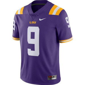 #9 LSU Tigers Nike Limited Jersey - Purple