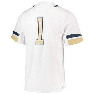 Georgia Tech Yellow Jackets adidas Team Premier Football Jersey - White