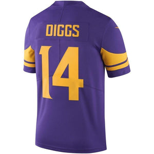 Stefon Diggs Minnesota Vikings Nike Vapor Untouchable Color Rush Limited Player Jersey - Purple