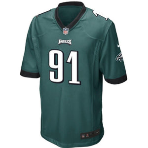 Fletcher Cox Philadelphia Eagles Nike Team Game Jersey - Midnight Green